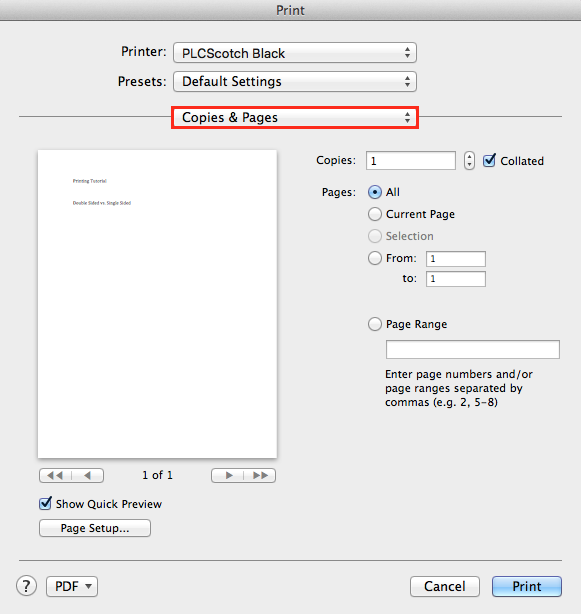 print booklet in word for mac